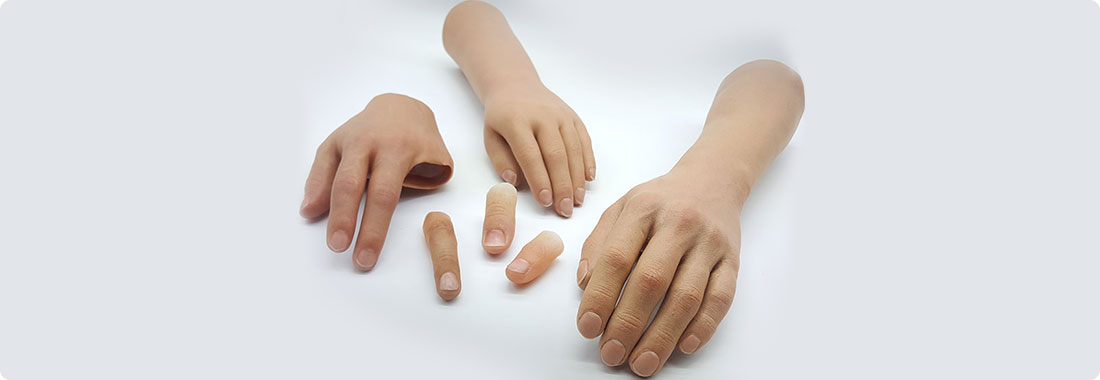 Silicone Prosthetic Hand