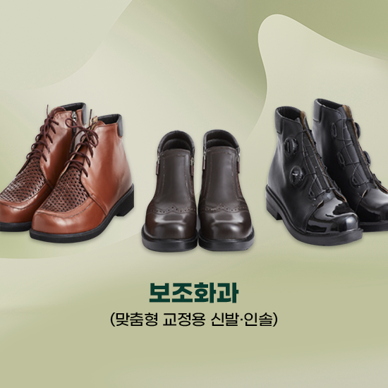 보조화과(맞춤형 교정용 신발, 인솔)